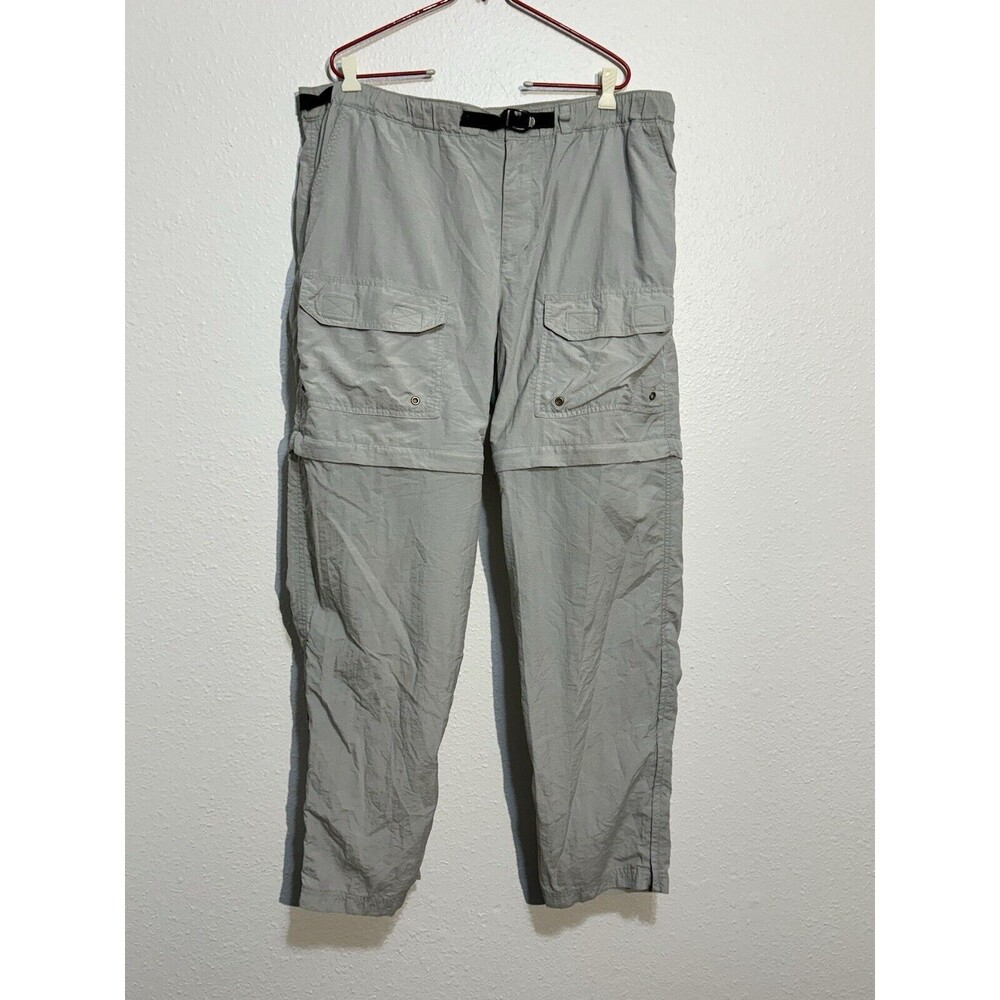 Vintage REI Convertible Cargo Pants Mens 38 Hiking Gorpcore Zip Off Safari Guide
